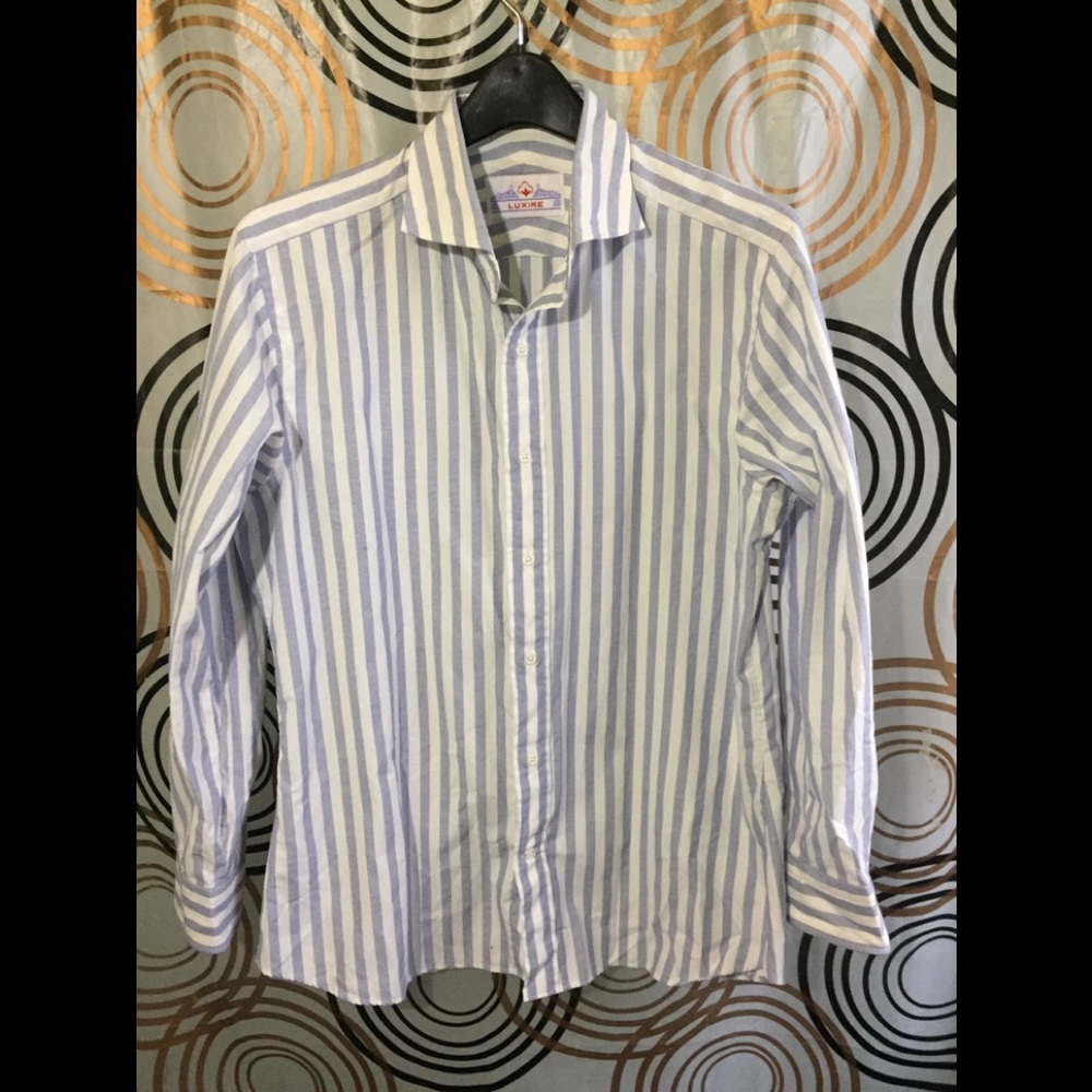 Luxire Button Up Shirt Sz L